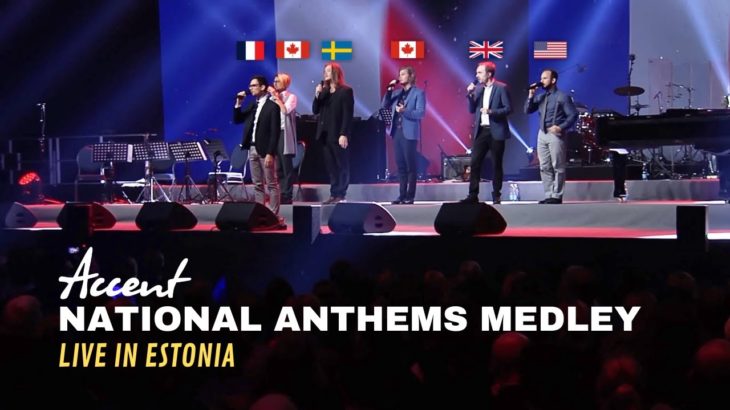 Accent – National Anthems Medley (Live in Estonia)