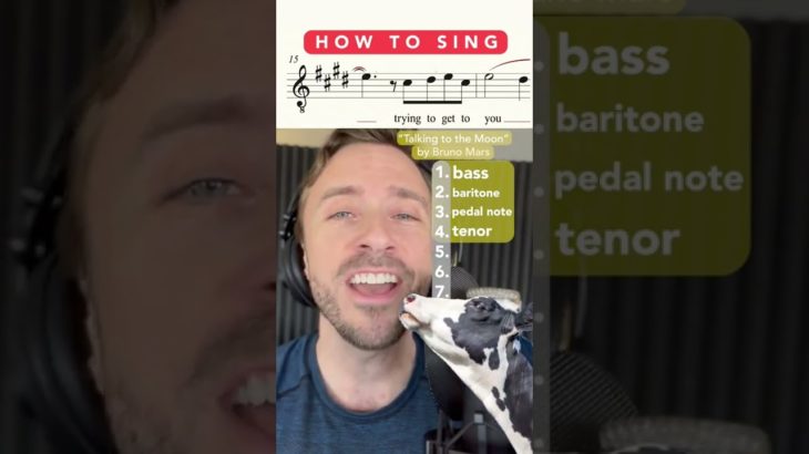 How To Sing: Talking to the Mooooooooo 🐮