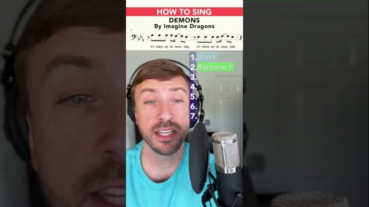 How To Sing: Demons by Imagine Dragons #shorts