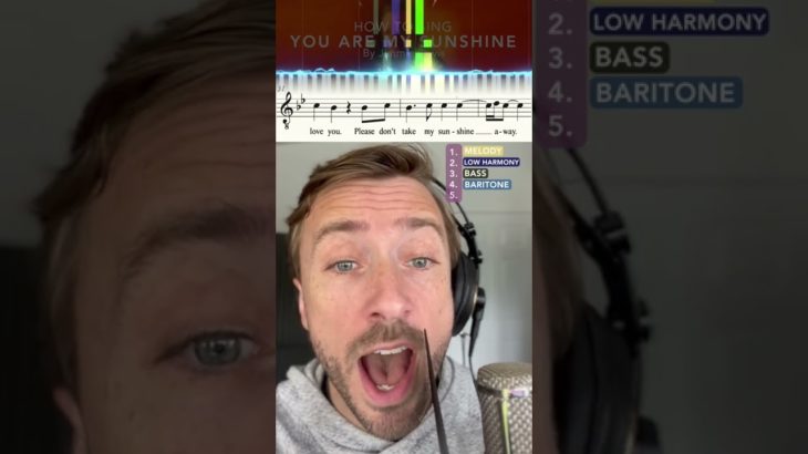 HOW TO SING: You Are My Sunshine