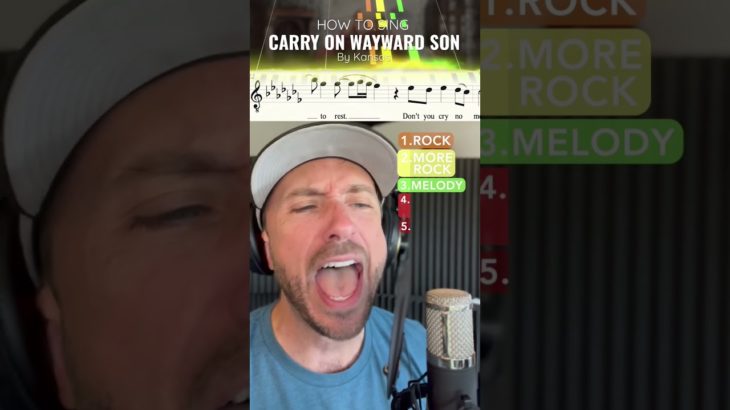 HOW TO SING Carry On My Wayward Son by Kansas