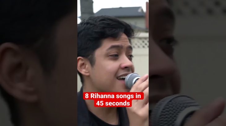 name all the Rihanna songs here GO #acappella #riffoff #pitchperfect #pitchperfect #SuperBowl