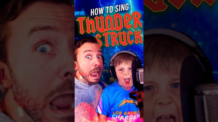 EPIC FATHER & SON DUET: Thunderstruck by AC/DC